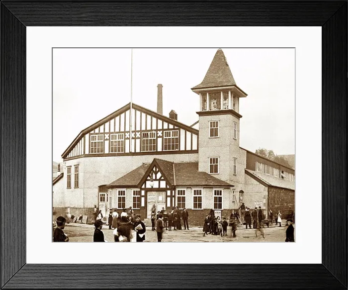 Framed Print : Barnsley Skating Rink early 1900s Framed Print : Barnsley Skating Rink early 1900s