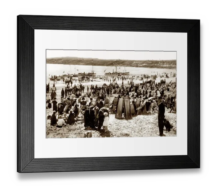 Framed Print : Barry Island, Wales early 1900's Framed Print : Barry Island, Wales early 1900's