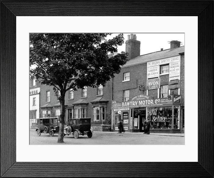 Framed Print : High Street, Bawtry early 1900's Framed Print : High Street, Bawtry early 1900's
