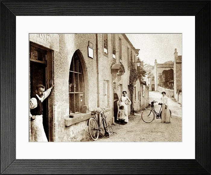 Framed Print : Beetham early 1900s Framed Print : Beetham early 1900s