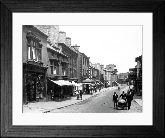 Framed Print : Kendal Stramondgate early 1900s Framed Print : Kendal Stramondgate early 1900s
