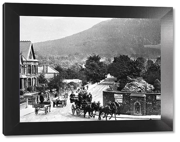 Keswick Latrigg and Station Road early 1900s