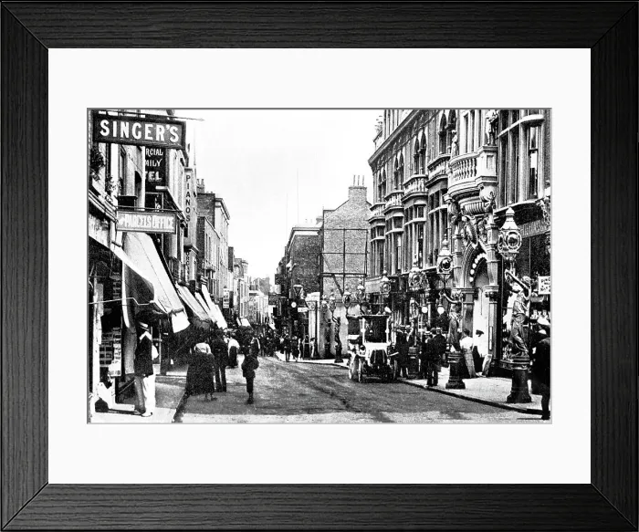 Framed Print : Ramsgate High Street early 1900s Framed Print : Ramsgate High Street early 1900s