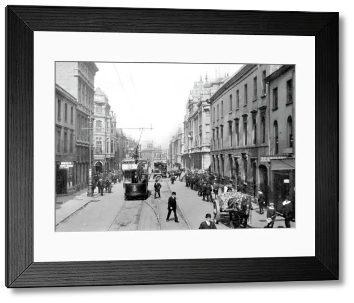 Framed Print : Bute Street, Cardiff early 1900's Framed Print : Bute Street, Cardiff early 1900's