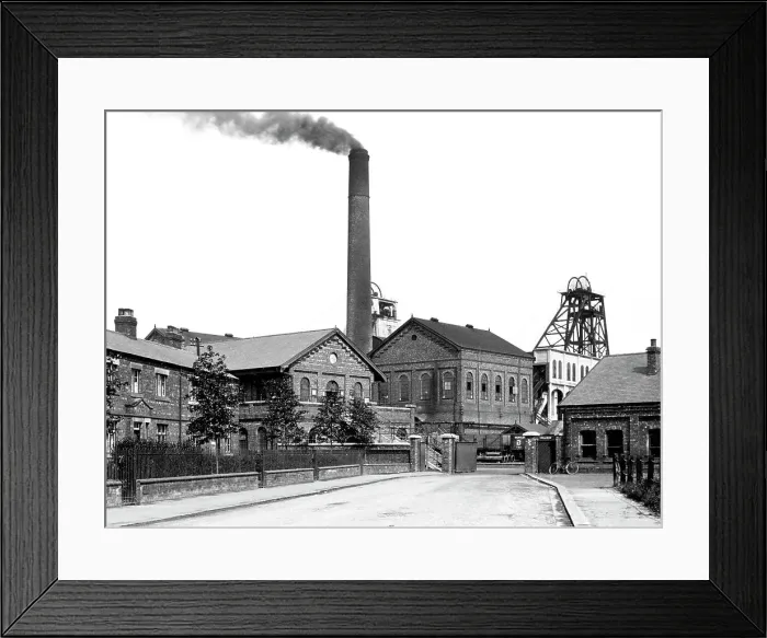 Framed Print : Bentley Colliery early 1900's Framed Print : Bentley Colliery early 1900's