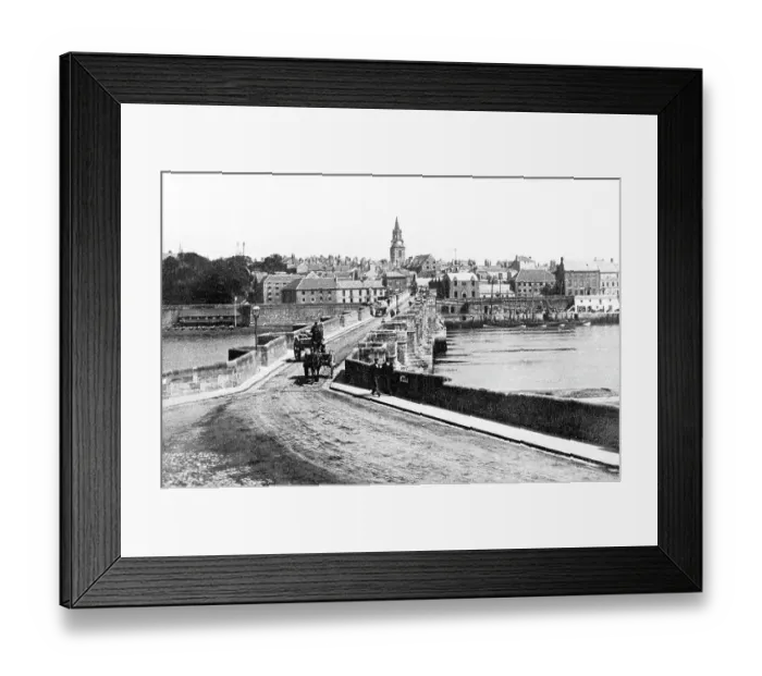 Framed Print : Berwick upon Tweed early 1900's Framed Print : Berwick upon Tweed early 1900's
