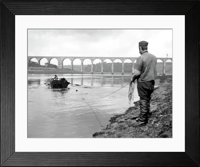 Framed Print : Berwick upon Tweed early 1900's Framed Print : Berwick upon Tweed early 1900's