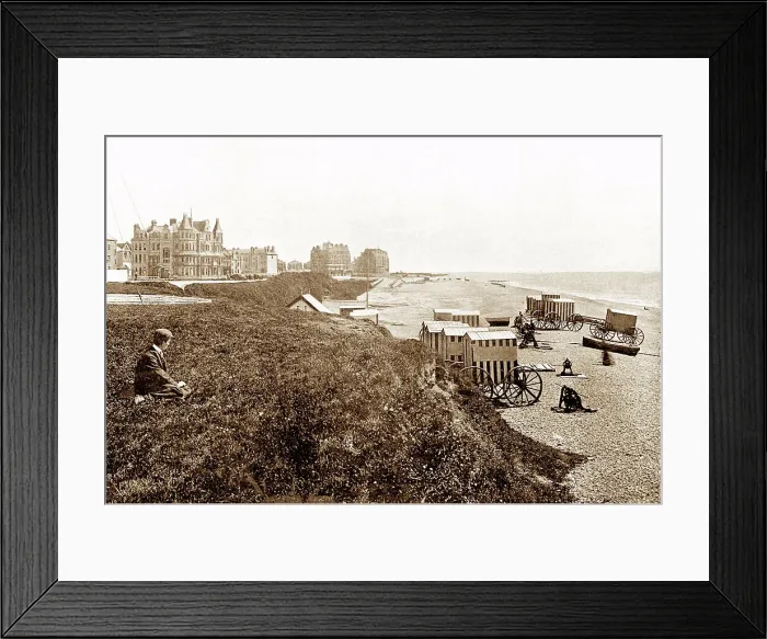 Framed Print : Bexhill on Sea early 1900's Framed Print : Bexhill on Sea early 1900's