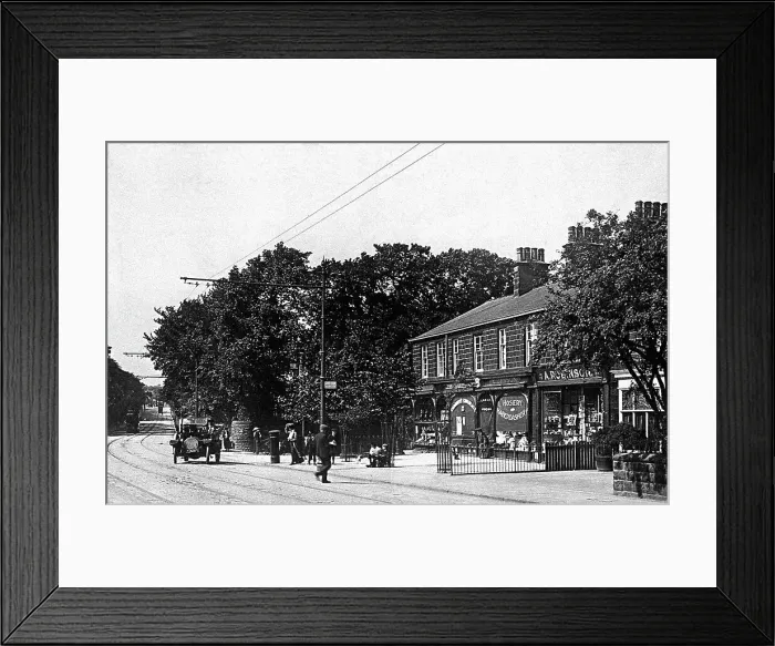 Framed Print : Headingley Otley Road early 1900s Framed Print : Headingley Otley Road early 1900s