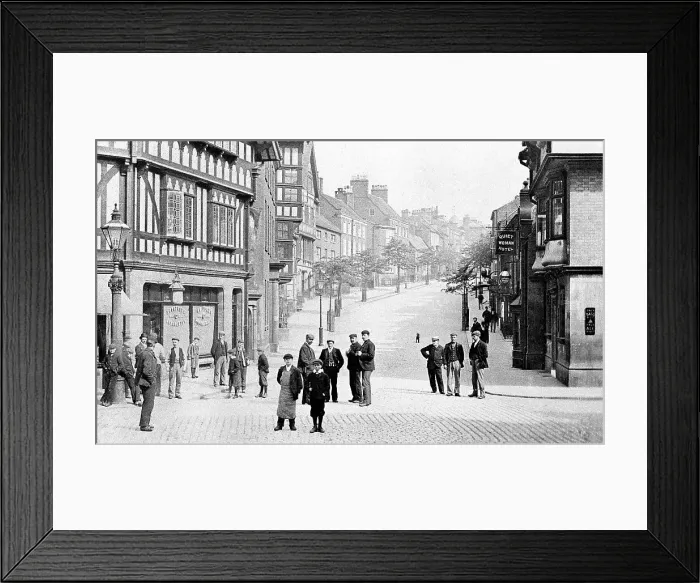 Framed Print : Leek early 1900s Framed Print : Leek early 1900s