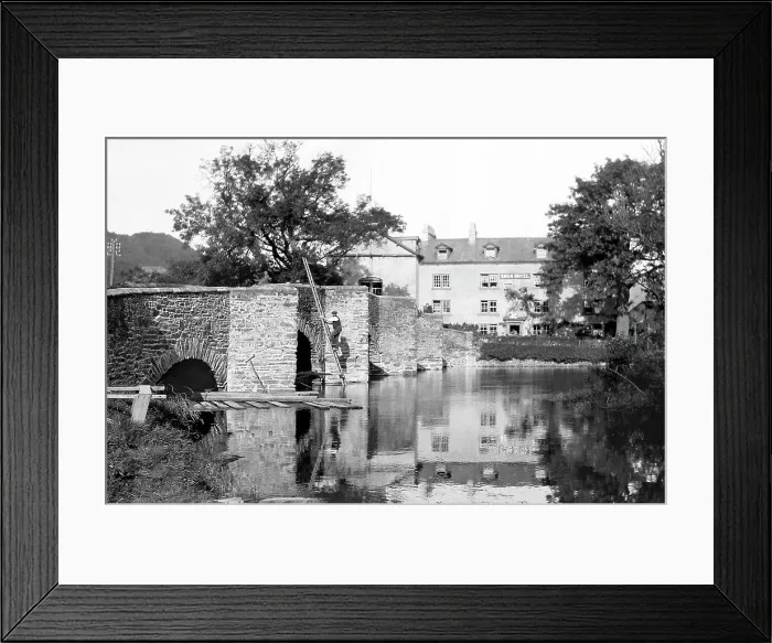 Framed Print : Newby Bridge early 1900s Framed Print : Newby Bridge early 1900s