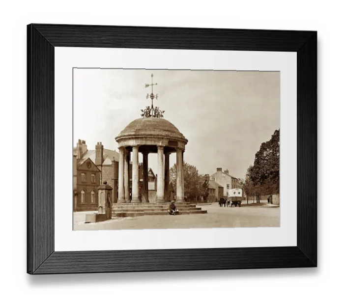Framed Print : Doncaster Road, Tickhill early 1900's Framed Print : Doncaster Road, Tickhill early 1900's