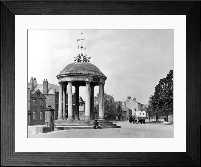 Framed Print : Tickhill Doncaster Road early 1900s Framed Print : Tickhill Doncaster Road early 1900s
