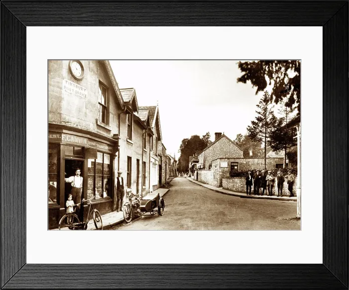 Framed Print : Timsbury near Romsey early 1900's Framed Print : Timsbury near Romsey early 1900's