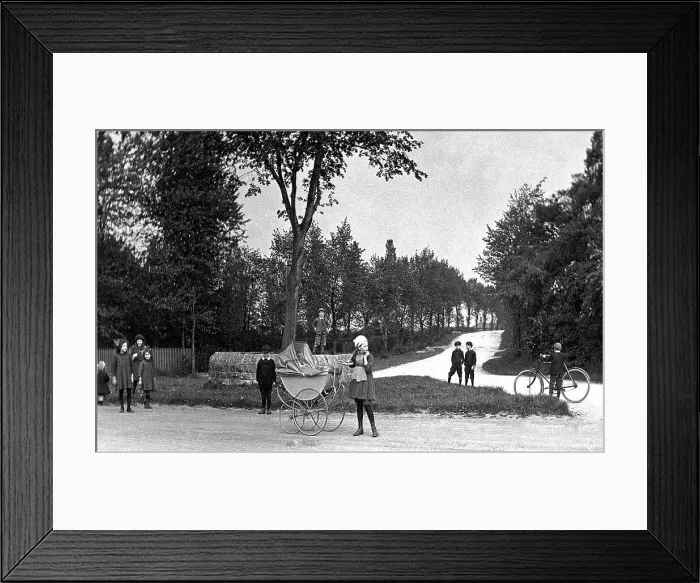 Framed Print : Tickhill Spital early 1900s Framed Print : Tickhill Spital early 1900s
