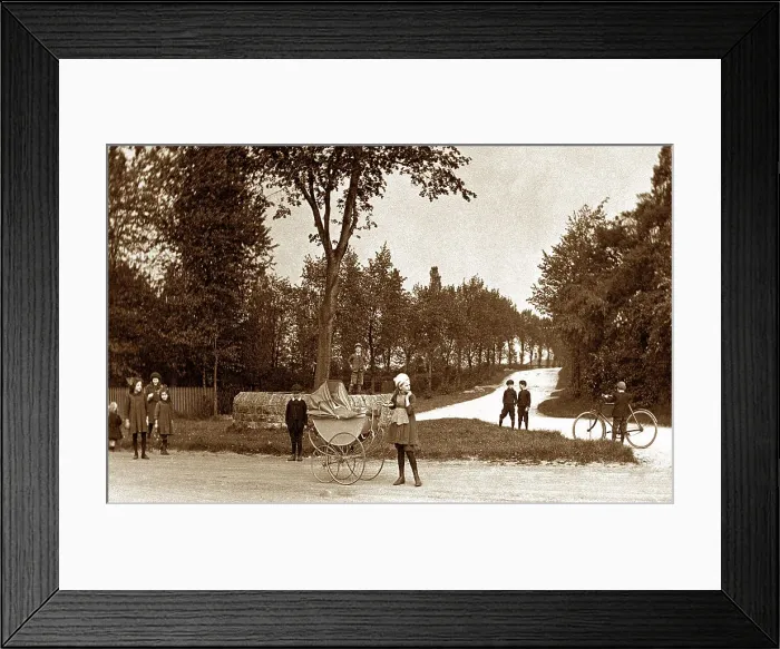 Framed Print : Spital, Tickhill early 1900's Framed Print : Spital, Tickhill early 1900's