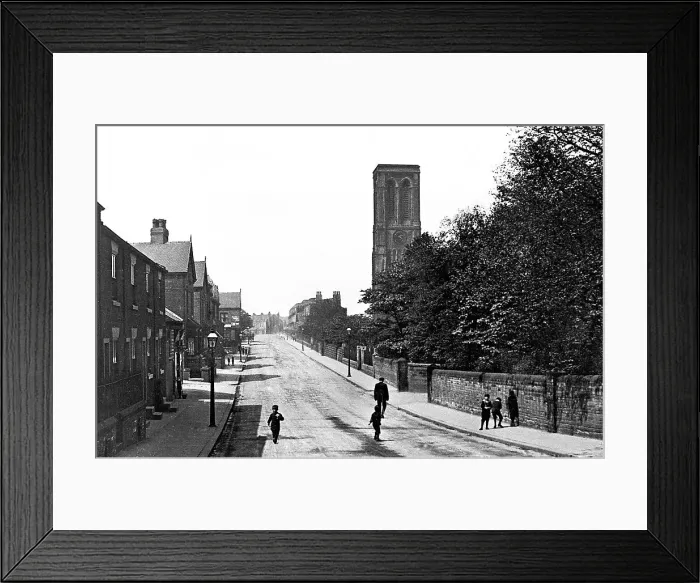 Framed Print : Ridge Road, Armley early 1900's Framed Print : Ridge Road, Armley early 1900's