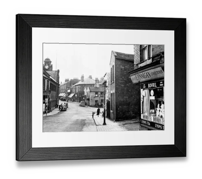 Framed Print : Stocks Hill, Armley early 1900's Framed Print : Stocks Hill, Armley early 1900's