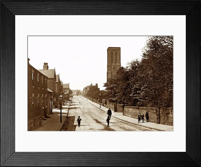 Framed Print : Armley Ridge Road early 1900s Framed Print : Armley Ridge Road early 1900s