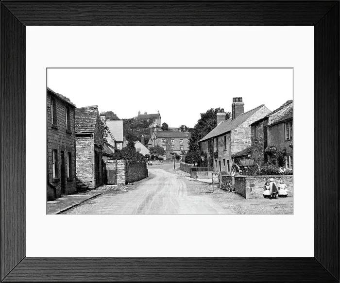 Framed Print : Greaves Lane, Ashford early 1900's Framed Print : Greaves Lane, Ashford early 1900's