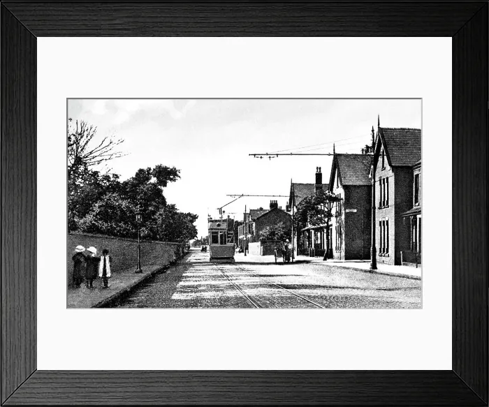Framed Print : Crosby Road, Seaforth early 1900's Framed Print : Crosby Road, Seaforth early 1900's