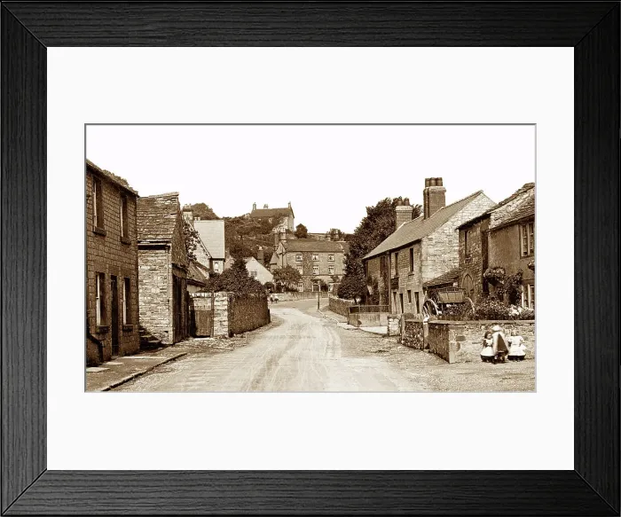 Framed Print : Ashford Greaves Lane early 1900s Framed Print : Ashford Greaves Lane early 1900s
