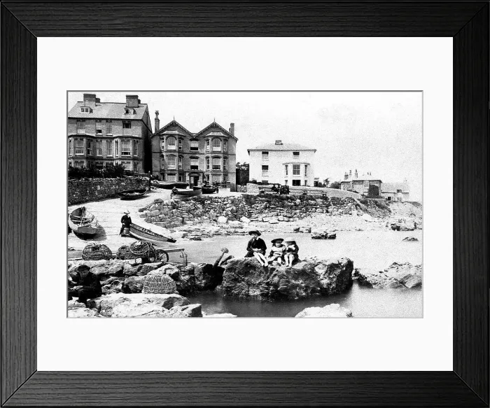 Framed Print : Isle of Wight Seaview early 1900s Framed Print : Isle of Wight Seaview early 1900s