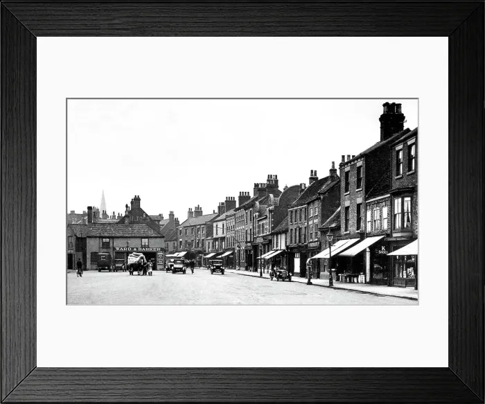 Framed Print : Selby Wide Street probably 1920s Framed Print : Selby Wide Street probably 1920s