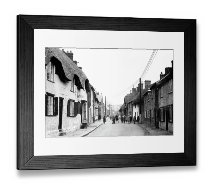 Framed Print : Shaftesbury early 1900s Framed Print : Shaftesbury early 1900s