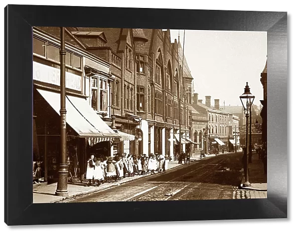 Stafford Street, Longton early 1900's