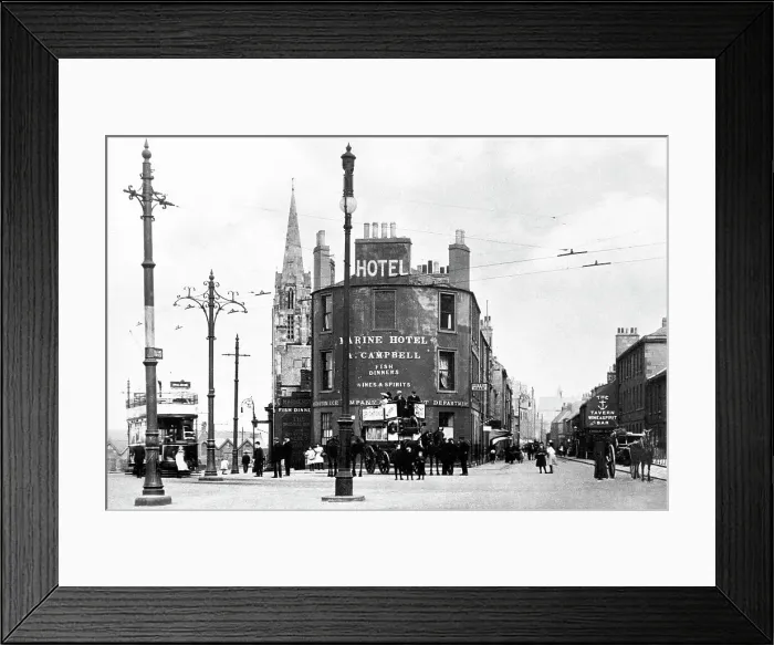 Framed Print : Newhaven early 1900's Framed Print : Newhaven early 1900's