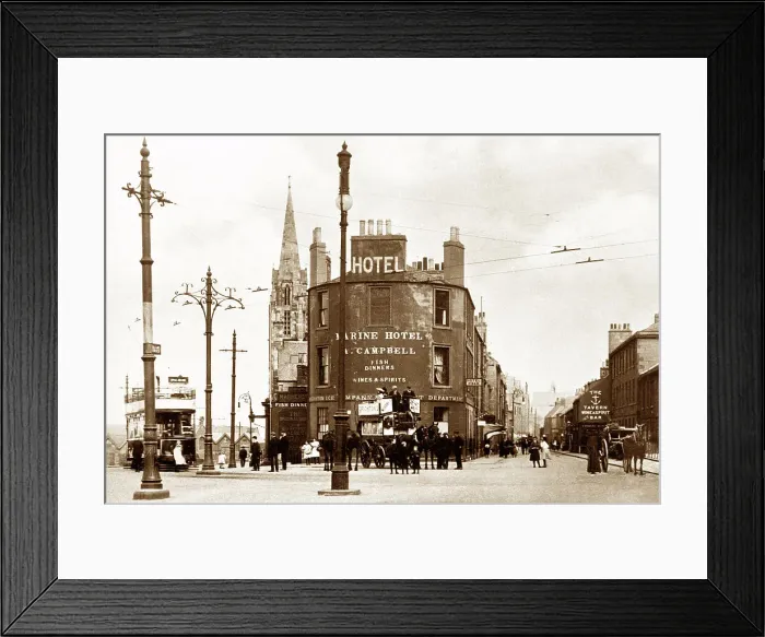 Framed Print : Newhaven early 1900s Framed Print : Newhaven early 1900s