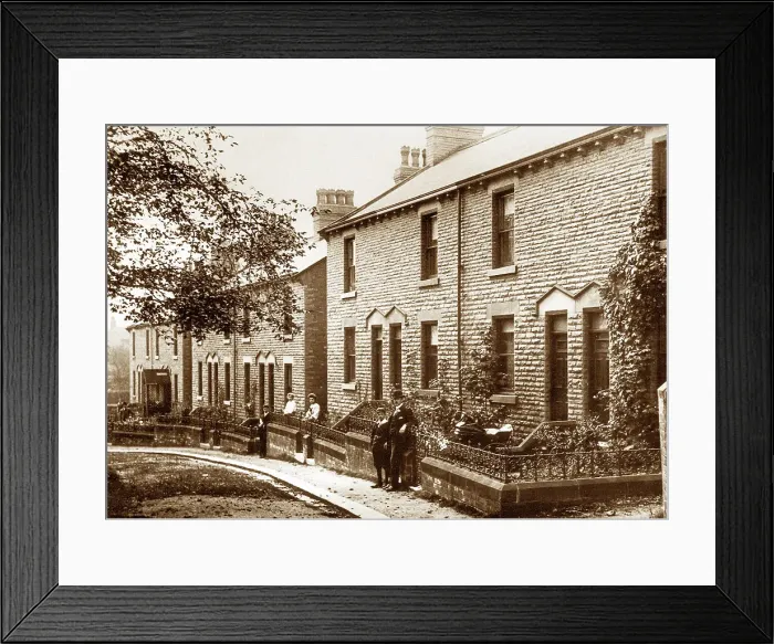 Framed Print : Chapeltown Belmont Avenue early 1900s Framed Print : Chapeltown Belmont Avenue early 1900s