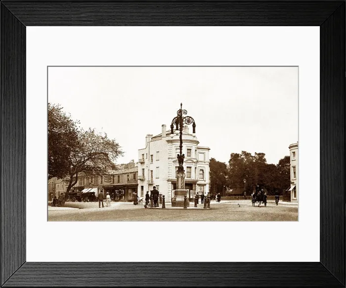 Framed Print : Cheltenham Gordon Lamp early 1900s Framed Print : Cheltenham Gordon Lamp early 1900s