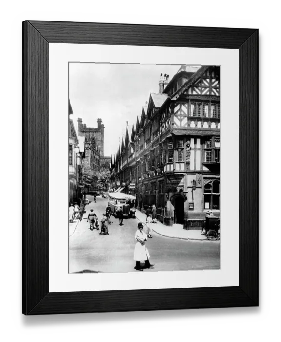 Framed Print : Chester probably 1930s Framed Print : Chester probably 1930s