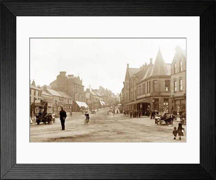 Framed Print : Chester le Street early 1900's Framed Print : Chester le Street early 1900's