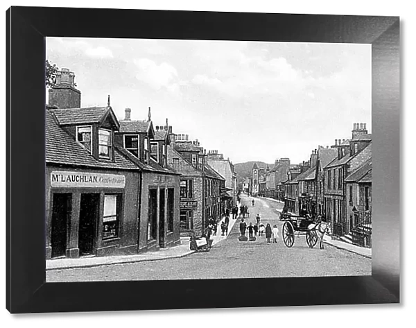 Victoria Street, Newton Stewart early 1900's