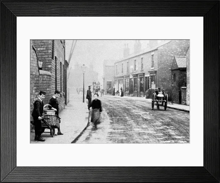 Framed Print : Normanton Hopetown early 1900s Framed Print : Normanton Hopetown early 1900s