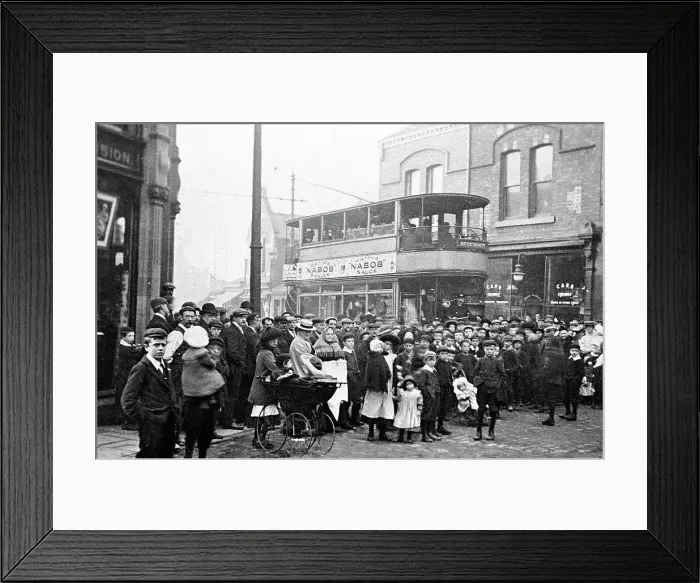 Framed Print : Normanton, October 1906 Framed Print : Normanton, October 1906
