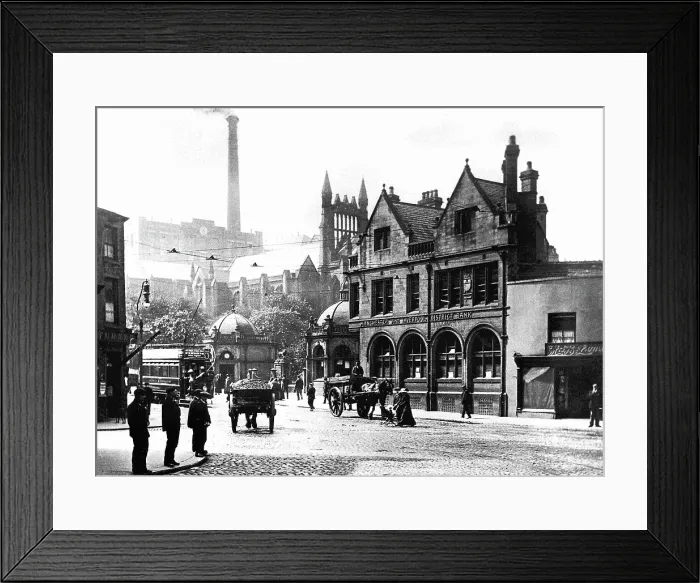 Framed Print : The Circus, Darwen early 1900's Framed Print : The Circus, Darwen early 1900's