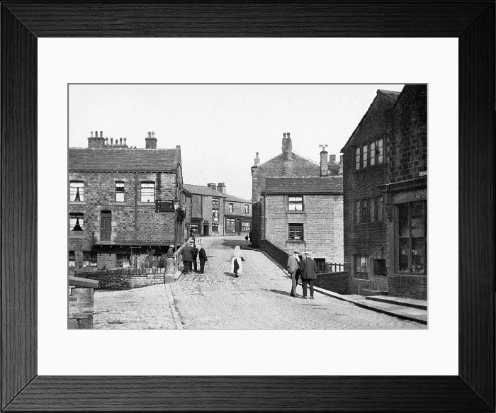 Framed Print : Delph early 1900's Framed Print : Delph early 1900's