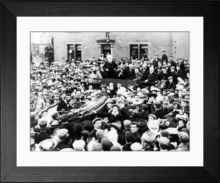 Framed Print : General Booth Salvation Army, Denby Dale July 1907 Framed Print : General Booth Salvation Army, Denby Dale July 1907