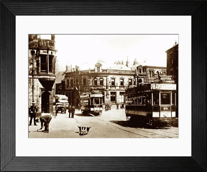 Framed Print : The Circus, Darwen early 1900's Framed Print : The Circus, Darwen early 1900's