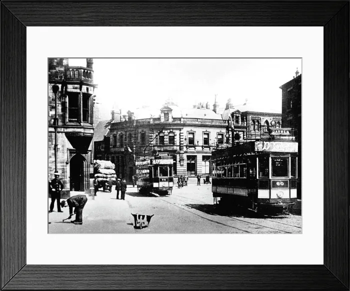 Framed Print : The Circus, Darwen early 1900's Framed Print : The Circus, Darwen early 1900's