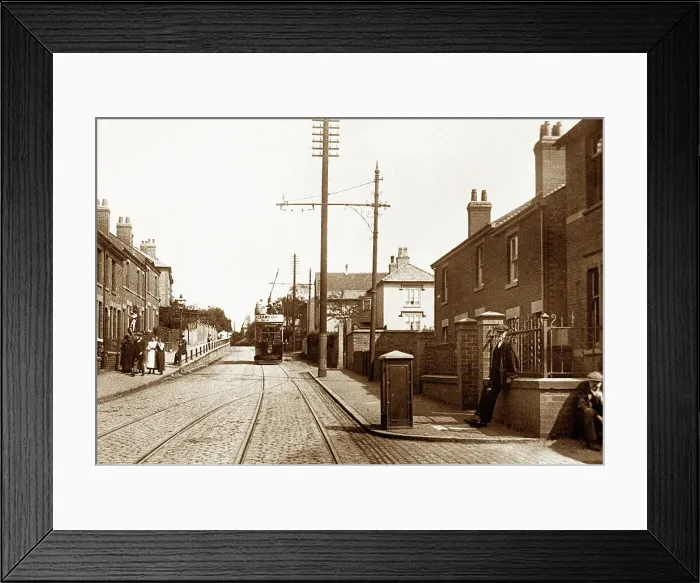 Framed Print : Derby Nottingham Road early 1900s Framed Print : Derby Nottingham Road early 1900s