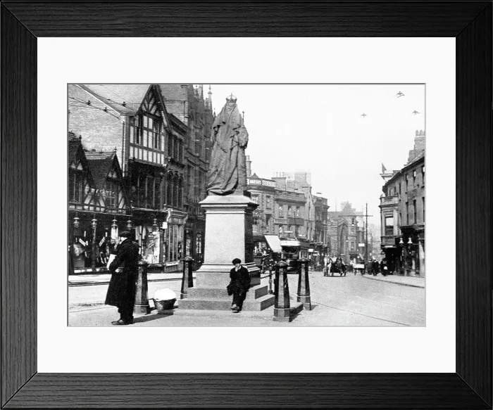 Framed Print : The Spot, Derby early 1900's Framed Print : The Spot, Derby early 1900's