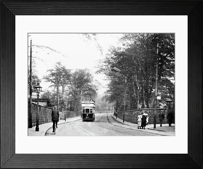 Framed Print : Eccles Old Road, Pendleton early 1900's Framed Print : Eccles Old Road, Pendleton early 1900's