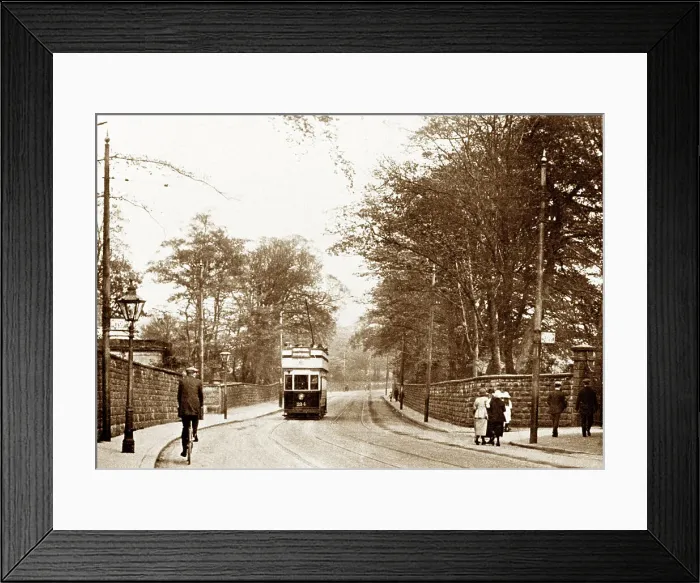 Framed Print : Pendleton Eccles Old Road early 1900s Framed Print : Pendleton Eccles Old Road early 1900s