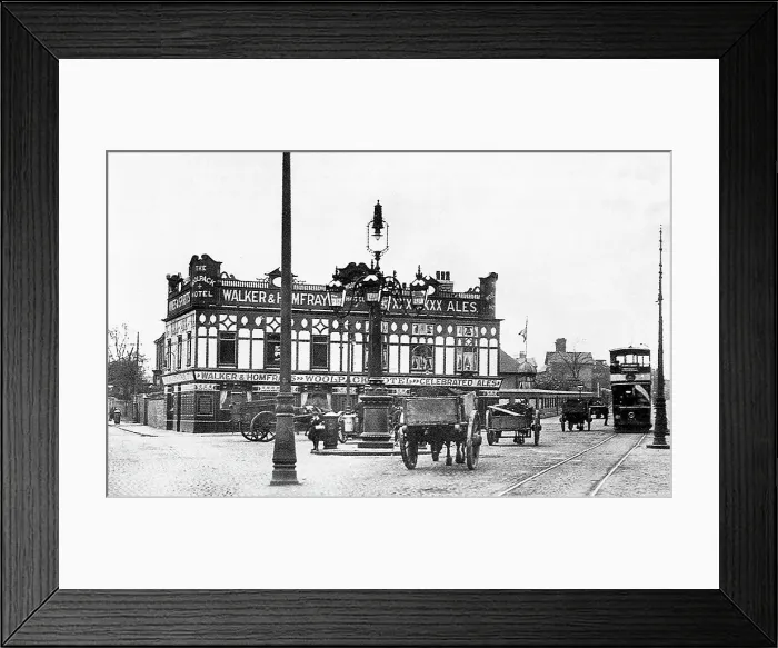 Framed Print : Woolpack Inn, Pendleton early 1900's Framed Print : Woolpack Inn, Pendleton early 1900's