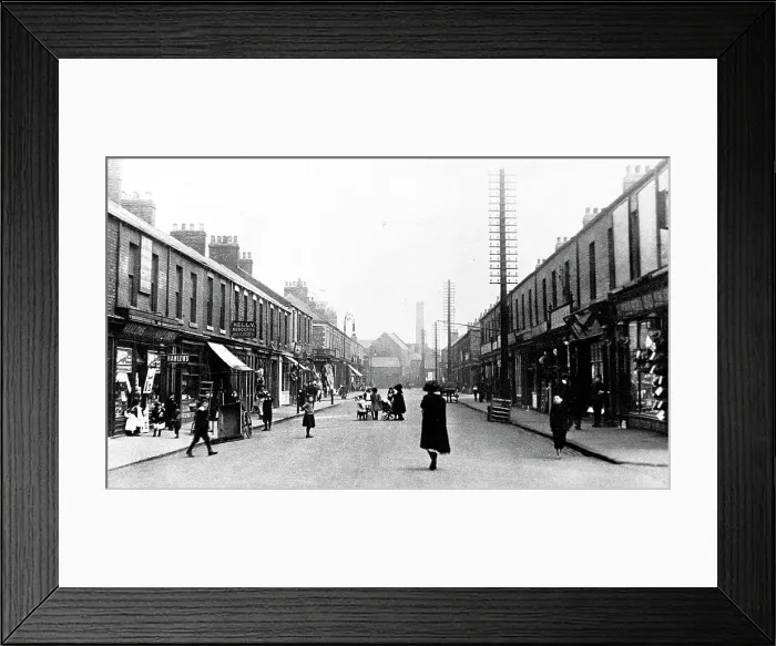 Framed Print : Carr Street, Hebburn early 1900's Framed Print : Carr Street, Hebburn early 1900's